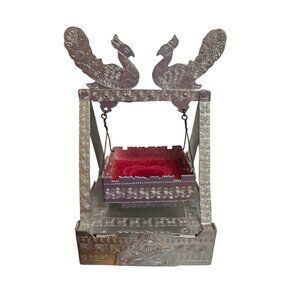 Krishna Janmashtami Jhula / laddu gopal jhula / swing Jhulla German Silver